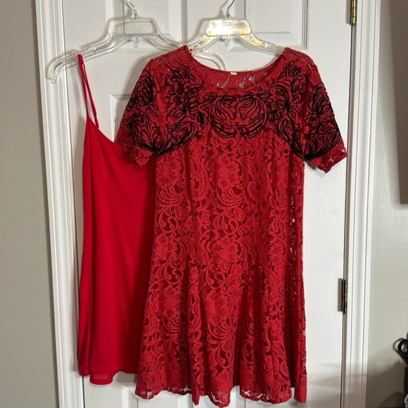 Free People Dresses & Skirts - Free People lace dress/tunic